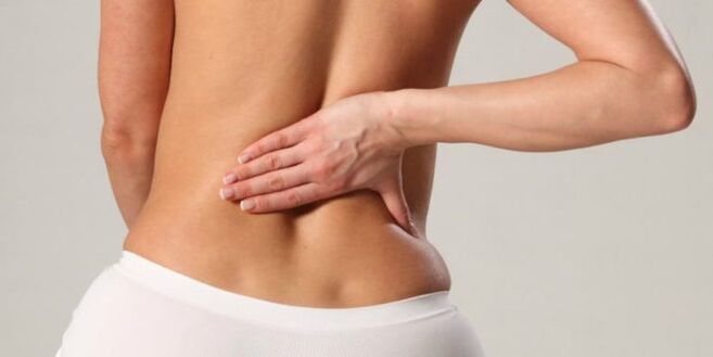 low back pain with hip arthrosis